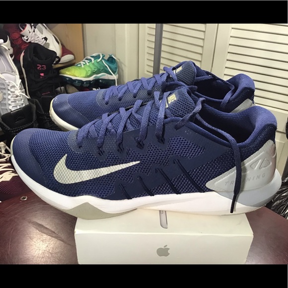 Nike Retaliation TR 2 Low Trainers AA7063-404 Blue/White - Picture 9 of 14